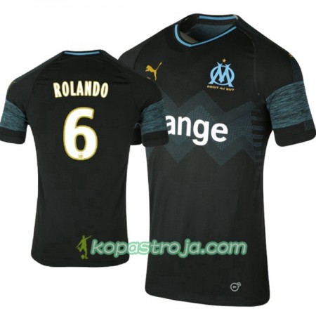 Billiga Fotbollströjor Olympique de Marseille Rolando 6 Borta tröja 2018/19 Kortärmad